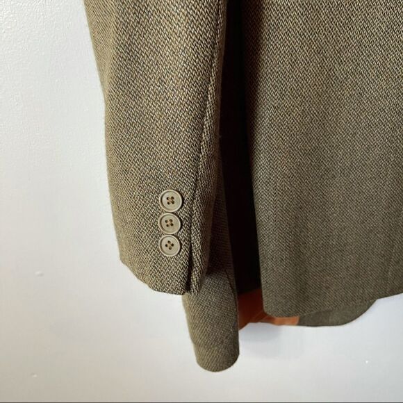 Men's 💯% Wool Suit Jacket Sz 42R - Picture 14 of 14